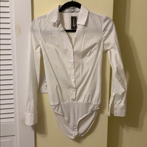 NWT Express Button dowm bodysuit